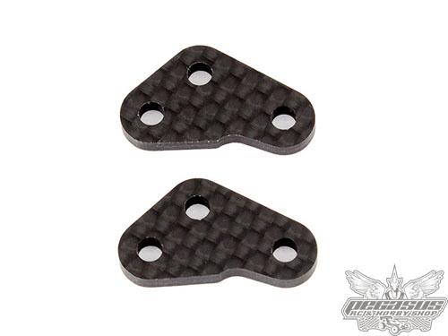 Team Associated FT B64 Steering Arms V2, graphite