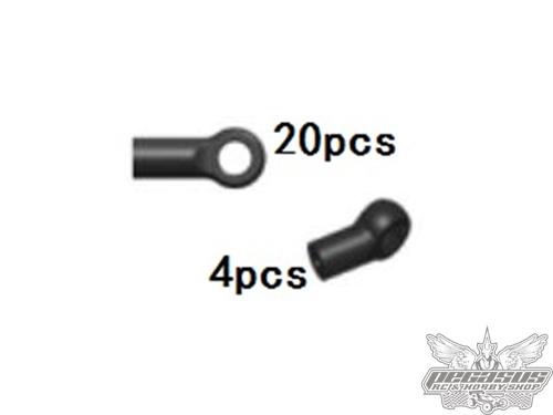 RGT RC Suspension Linkage ball Cup Set
