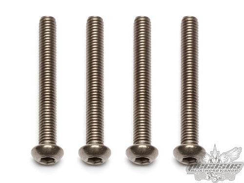 Team Associated FT Ti Screws, M3x24 mm BHCS