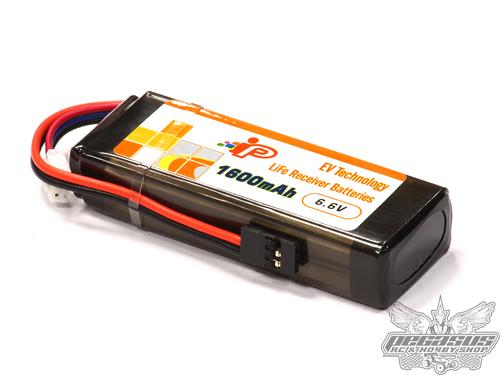 IP 1600mAh LiFe Receiver 6.6V Battery Pack IP-LE1600J2S(RX)