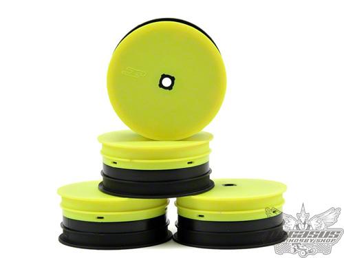 JConcepts Inverse B44.1 front wheel (yellow) 4pc