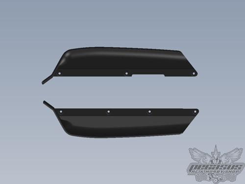 Intech Racing Chassis SIde Guard x2(BR-6)