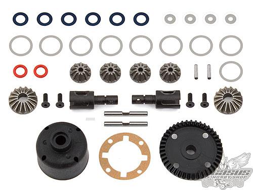 Team Associated B64 Gear Diff Kit, front and rear