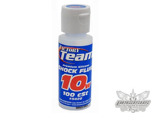 10wt Team Associated Silicone Shock Fluid,