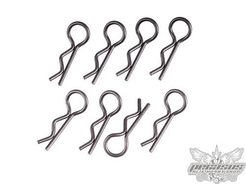 Tourex Body Clip Medium - 8PCS/bag, gray