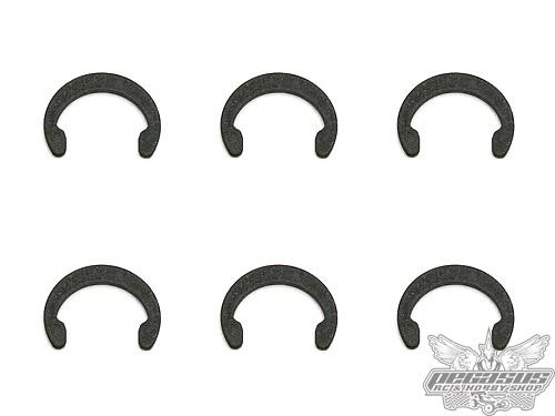 Team Associated C-Clip, 3/16 Inch (6)