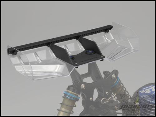 Hybrid, pre-trimmed 1/8th buggy, truck wing, w/gurney options (black)