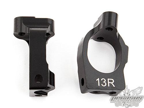Team Associated B64 Aluminum Caster Blocks, 13 deg.