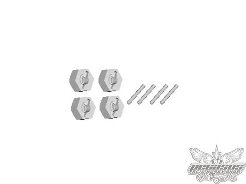 RGT RC Wheel Hex Mount W/Pins(2*10) 4P
