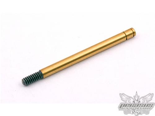 Team Associated FT Gold Shock Shaft, Front, 0.80