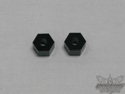 Intech Racing Aluminum 12mm Wheel Hex Hubs