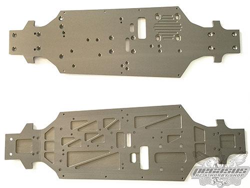 Intech CNC 7075-T6 4mm Thick Lightened Chasis