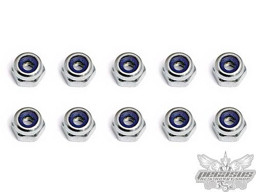 Team Associated Locknut RC8 Piston (10)