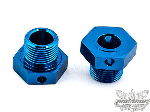 Team Associated RC8B3 Wheel Hexes, +1mm wide