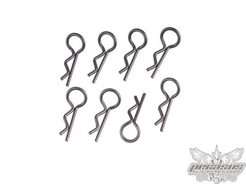 Tourex Body Clip Small - 8PCS/bag, gray