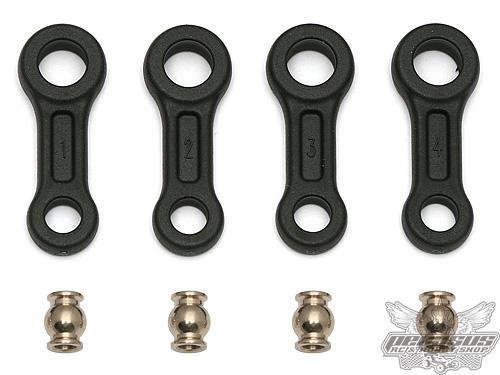 Team Associated Swaybar Drop Link Set (RC8.2) (4set)