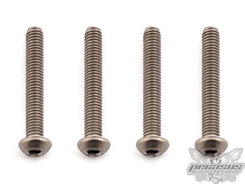 Team Associated FT Ti Screws, M3x20 mm BHCS