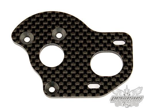 Team Associated FT Laydown/Layback Motor Plate, graphite