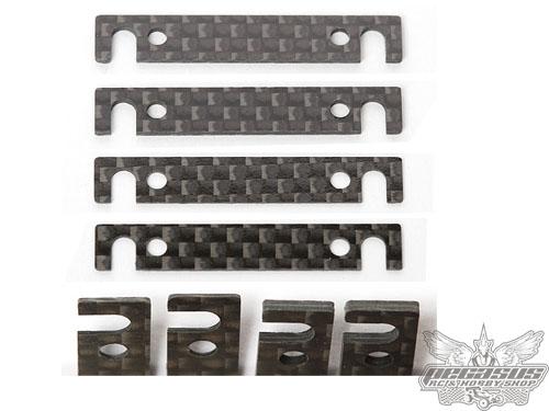 Team Associated Arm Mount Shims (OUTER), TC6.2