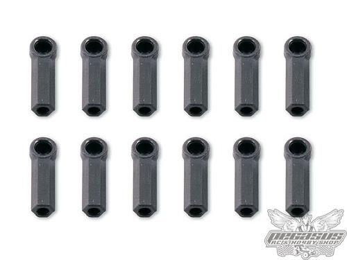 Team Associated Plastic Ballstud Cup, Molded, Large (12)