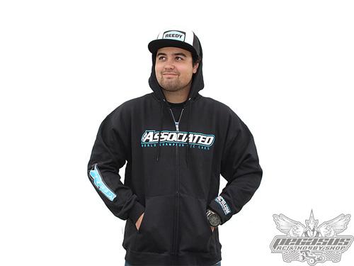 Team Associated/Reedy 2013 Zip Hoodie, black, large
