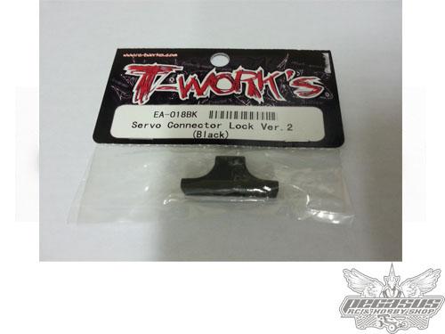T-Work's Servo Connector Lock Ver. 2-Black