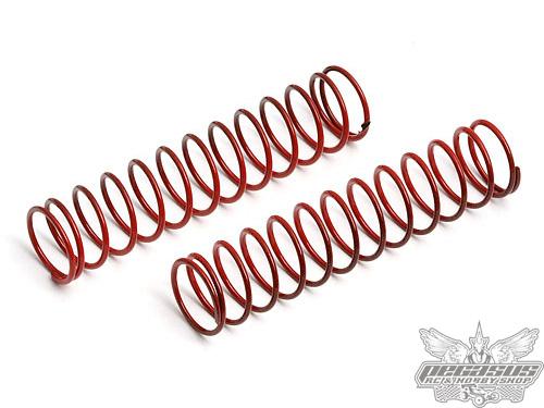 Team Associated Rear Shock Spring, Red 2.95 LB (2)