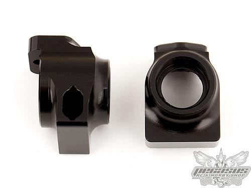 Team Associated B64 FT Aluminum Rear Hubs, black