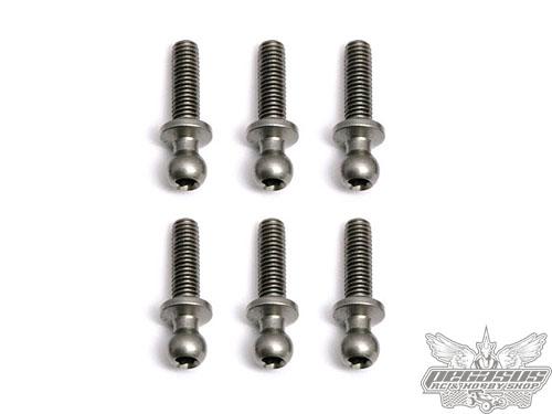 Team Associated Ballstud Long 10mm, (6pcs)