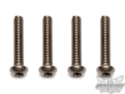 Team Associated FT Ti Screws, M3x16 mm BHCS