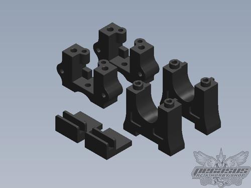 Intech Racing Center Diff Mount (BR-6)