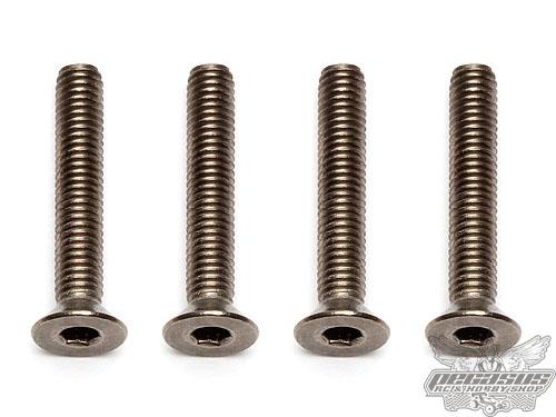 Team Associated FT Ti Screws, M3x18 mm FHCS