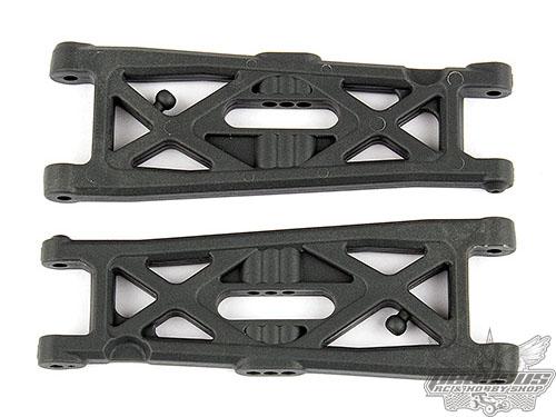 Team Associated Front Suspension Arms, hard T6.1