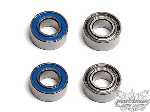 Team Associated FT Bearings, 5x10x4 mm