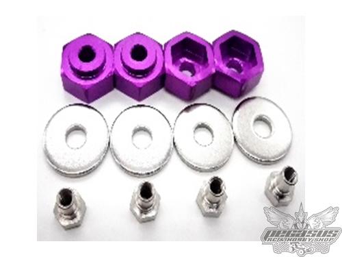 PHS Racing Team 12mm Turned 17mm Hex Adaptor