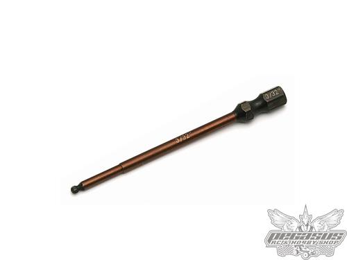 Team Associated 1/4 inch Ball Driver Bit, 3/32 inch