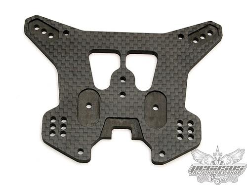 Team Associated FT Woven Carbon-fiber Shock Tower, rear
