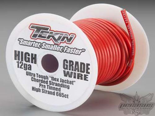 Tekin 12awg Red /M