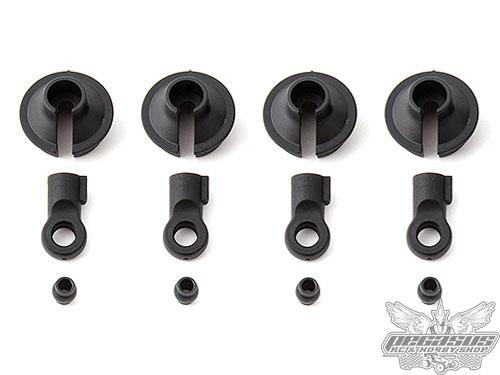 Team Associated Shock Rod Ends & Spring Cups, 20mm