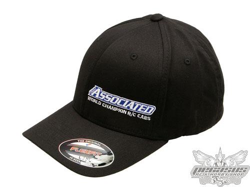 Team Associated 2012 Hat, Black, curved bill, L