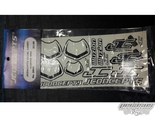 JConcepts Decal Sheet
