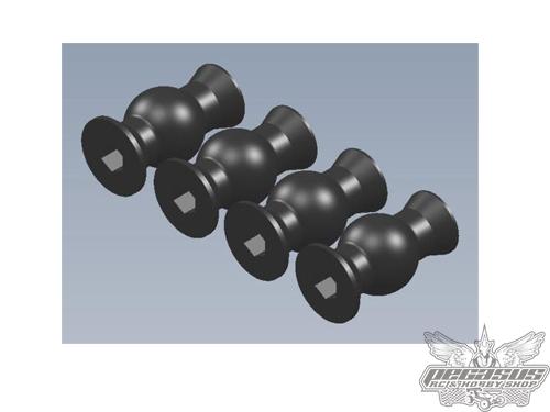 Intech Racing 7mm Mounting Ball x4