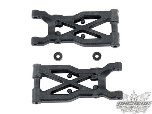 Team Associated RC10B74 Rear Suspension Arms, hard