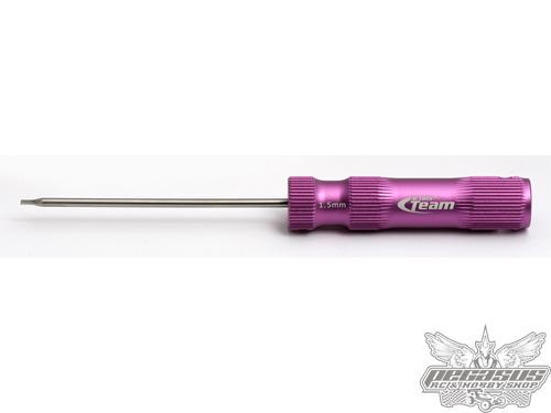Team Associated FT 1.5mm Hex Driver, Purple Handle