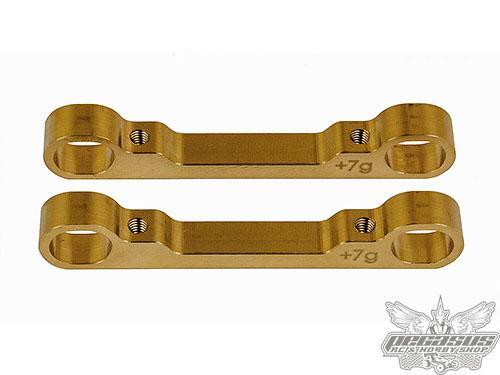 Team associated TC7.1 FT Brass Arm Mounts, outer