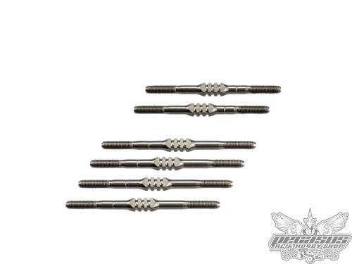 JConcepts B44 generation Fin Titanium turnbuckle set - 6pc