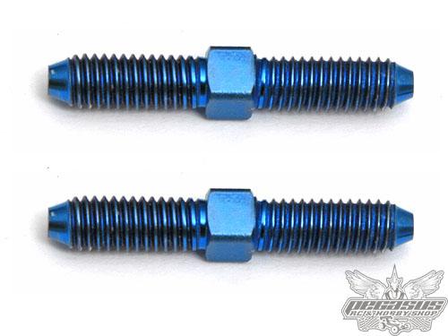 Team Assocciated FT Blue Titanium Turnbuckles, 0.75 in