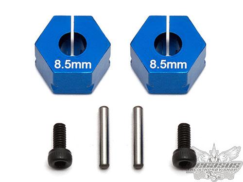 Team Associated FT Clamping Wheel Hexes, 8.5 mm