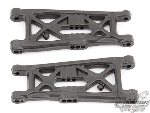 Team Associated B6 Flat Front Arms, hard