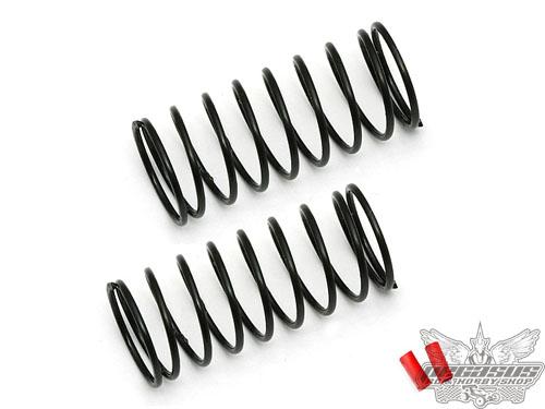 Team Associated FT 12mm Front Springs, red, 3.90 lb